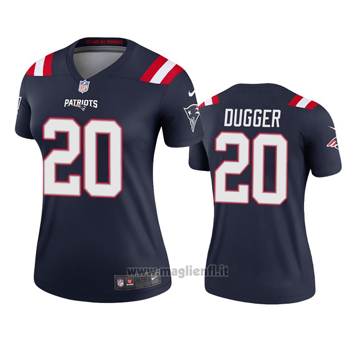 Maglia NFL Legend Donna New England Patriots Kyle Dugger Blu